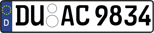 DU-AC9834
