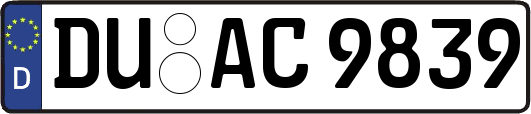 DU-AC9839