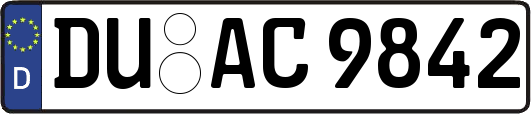 DU-AC9842