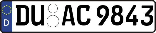 DU-AC9843