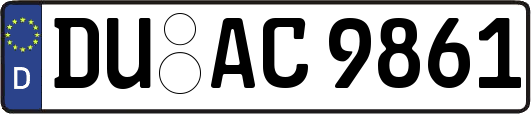 DU-AC9861