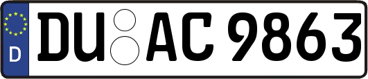 DU-AC9863
