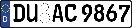 DU-AC9867