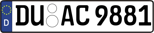 DU-AC9881