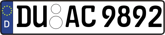 DU-AC9892
