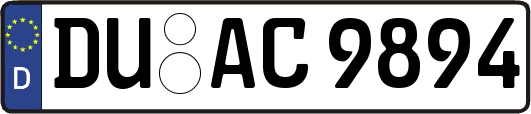 DU-AC9894