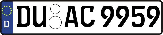 DU-AC9959