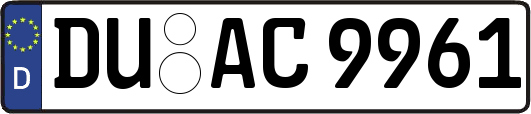 DU-AC9961