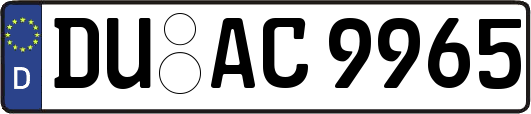 DU-AC9965