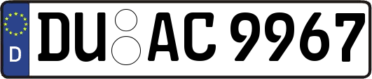 DU-AC9967