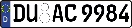 DU-AC9984
