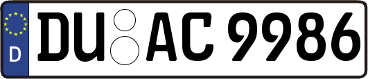 DU-AC9986