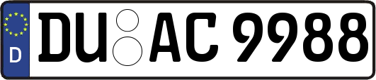 DU-AC9988