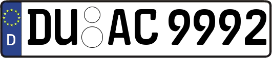 DU-AC9992