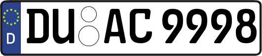 DU-AC9998