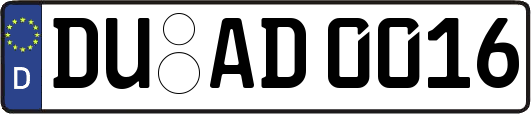 DU-AD0016