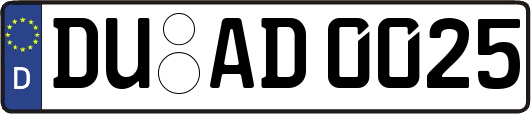 DU-AD0025