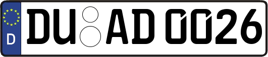 DU-AD0026