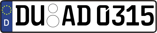 DU-AD0315