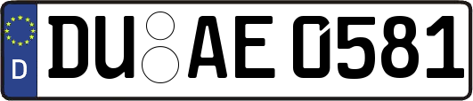 DU-AE0581