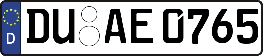 DU-AE0765