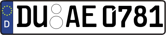 DU-AE0781