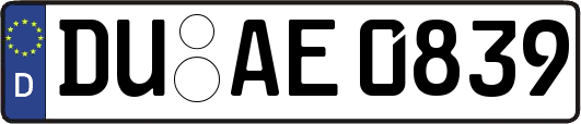 DU-AE0839