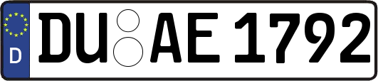 DU-AE1792