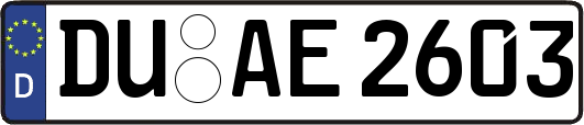 DU-AE2603