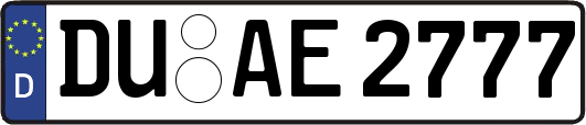 DU-AE2777