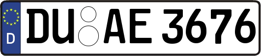 DU-AE3676