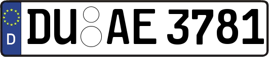 DU-AE3781