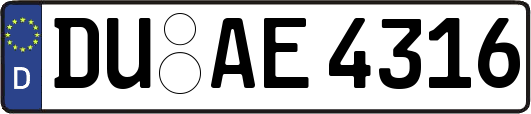 DU-AE4316