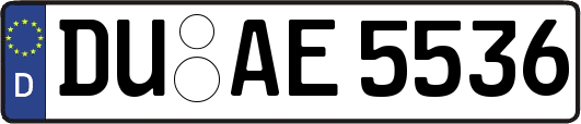 DU-AE5536