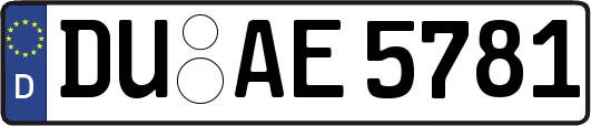 DU-AE5781