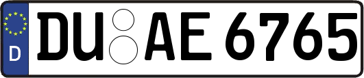 DU-AE6765