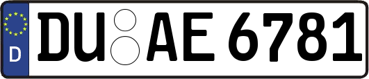 DU-AE6781
