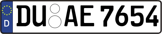 DU-AE7654