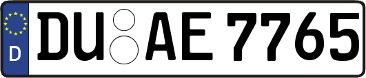 DU-AE7765