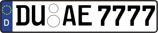 DU-AE7777