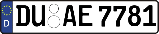 DU-AE7781