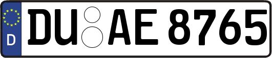 DU-AE8765