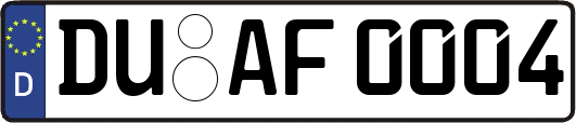 DU-AF0004