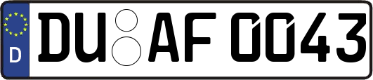 DU-AF0043
