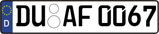 DU-AF0067
