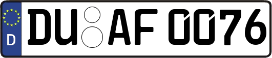 DU-AF0076