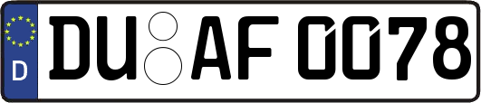 DU-AF0078