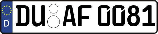 DU-AF0081