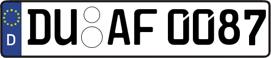 DU-AF0087