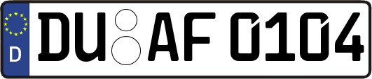 DU-AF0104